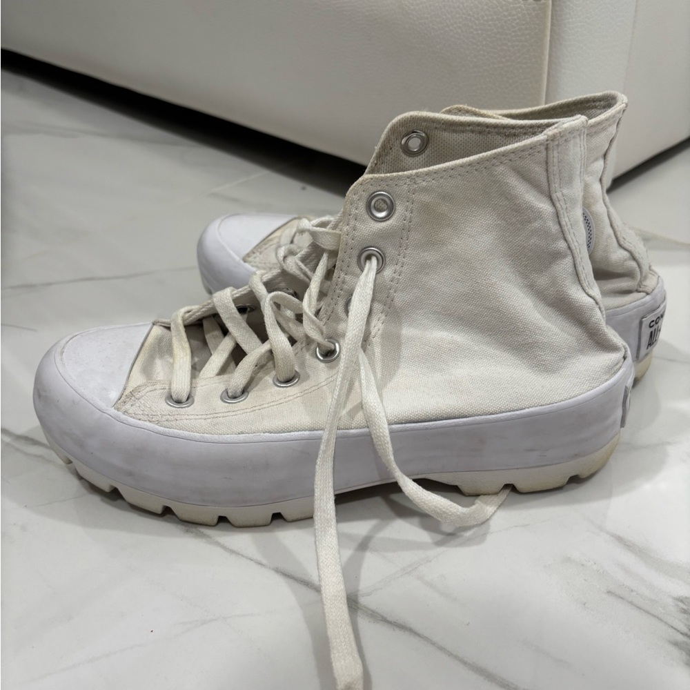 platform converse white - Picture 2 of 5